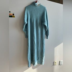 Zara thick wool blend sweater dress. Brand new with tag.